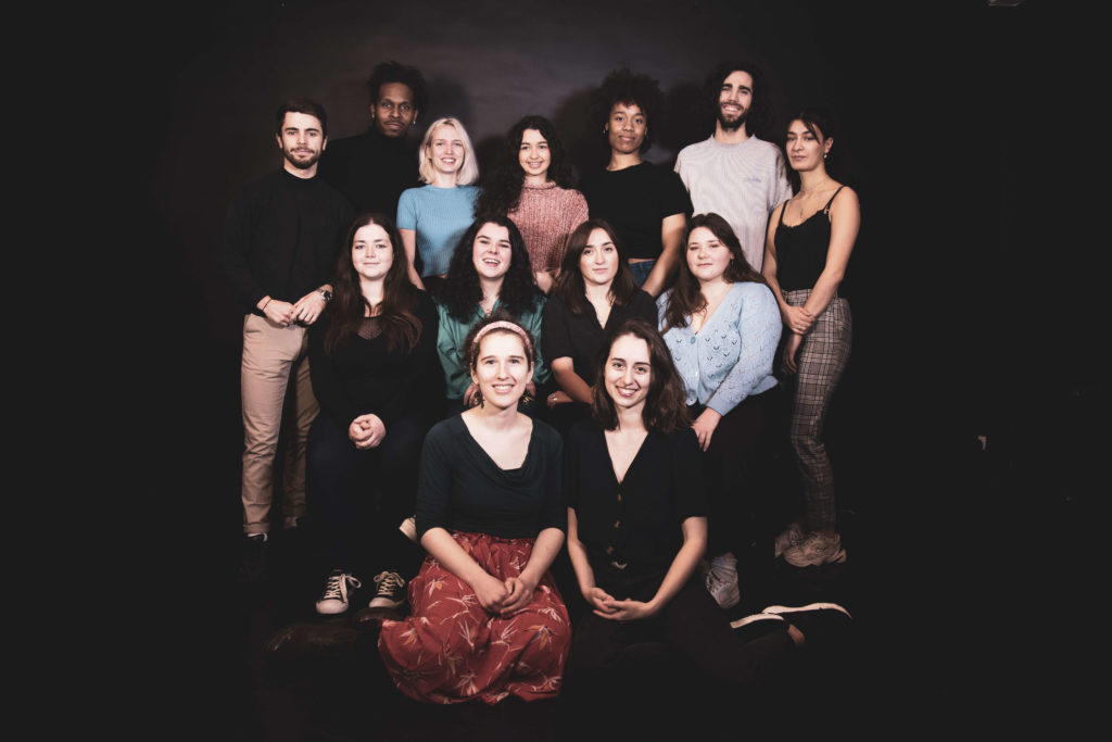 élèves de l'école de théâtre la manufacture de l'acteur