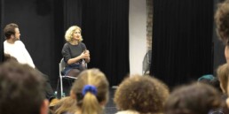 Masterclass-Leonore-Confino à la manufacture de l'acteur